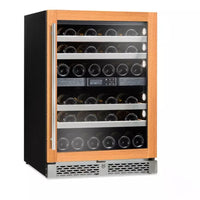 Grand Cru 46 Bottle Panel Ready Dual Zone Wine Fridge.