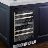 Grand Cru 46 Bottle Panel Ready Dual Zone Wine Fridge.