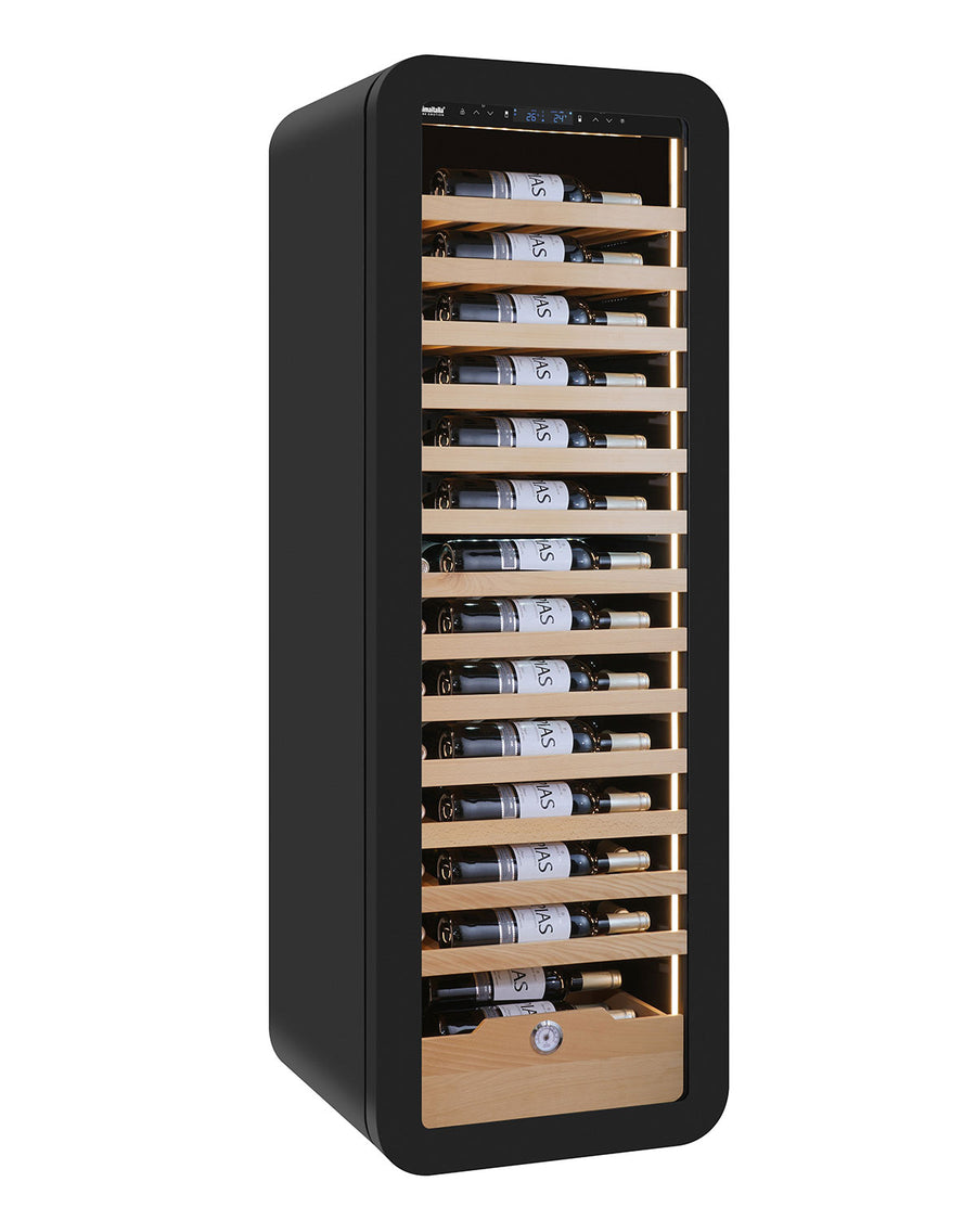 Grand Cru  Label View 90 Bottle Single Zone Wine Fridge