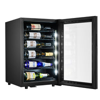 Little Cave Label View 22 Bottle Single Zone Wine Fridge